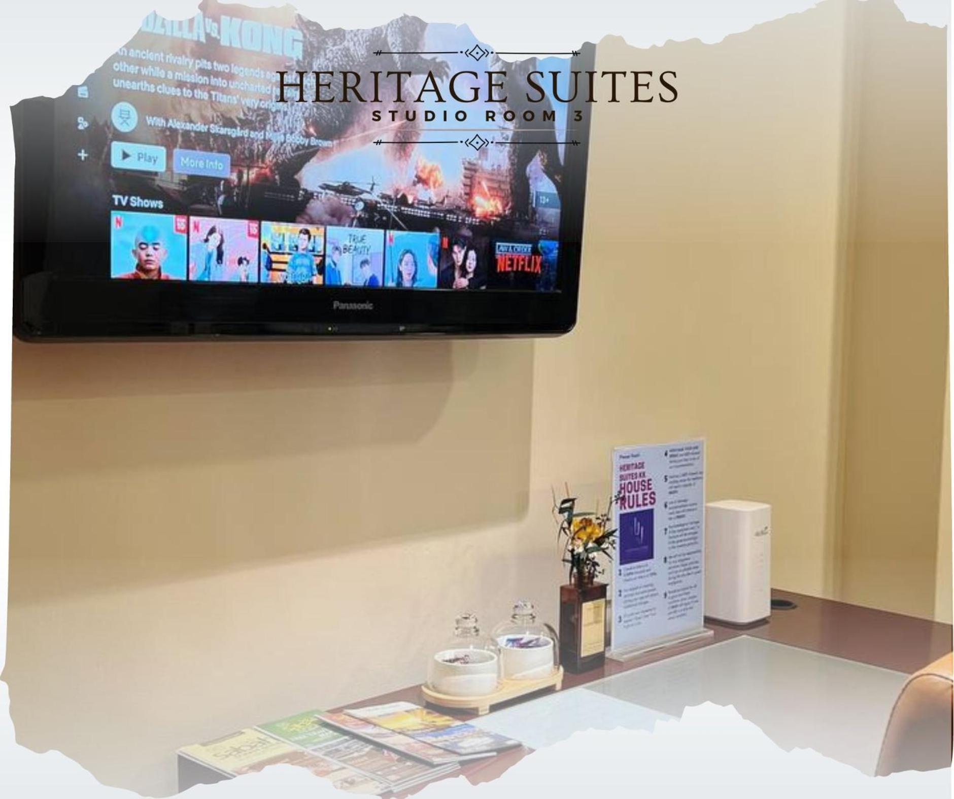 New Homestay !! Heritage Suites Near Imago Mall City Central , Free Highspeed Wifi & Netflix , Kota Kinabalu Dış mekan fotoğraf