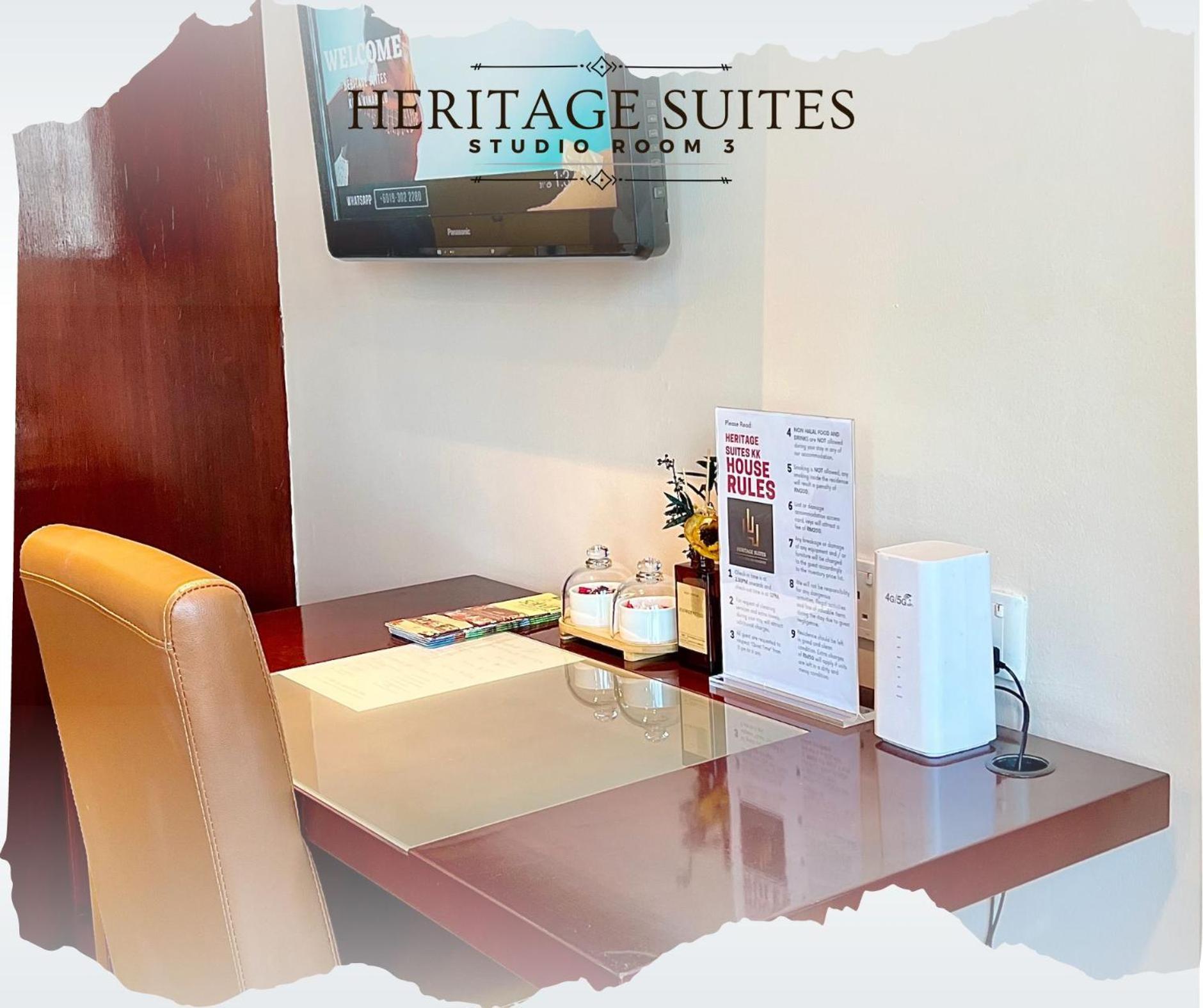 New Homestay !! Heritage Suites Near Imago Mall City Central , Free Highspeed Wifi & Netflix , Kota Kinabalu Dış mekan fotoğraf
